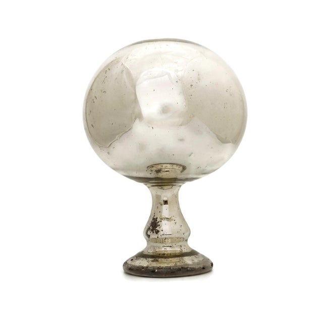 Antique Mercury Glass Gazing Globe Chairish