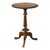 Antique Irish Carved Burl Walnut Spiral Twist Pedestal Tripod Wine Table 1860 For Sale - Image 4 of 18