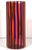 Rare & Original Venini Murano 'A Canne' Art Glass Vase for your consideration. The vase measures approx. 9 inches tall and...