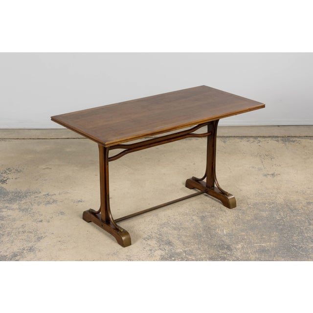 French Thonet Style Bentwood Bistro Dining Table For Sale - Image 16 of 16