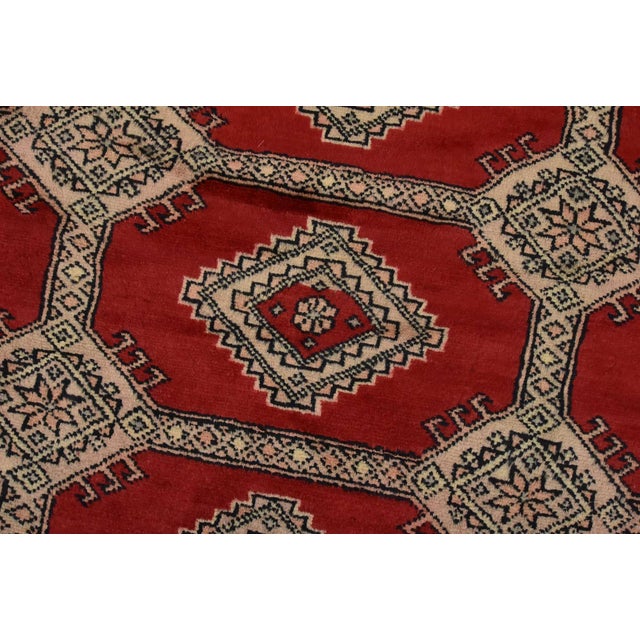 2020s Bokhara Jaldar Rug 8’3” X 10’2” Red Wool Tribal Hand-Knotted Oriental Carpet For Sale - Image 5 of 14