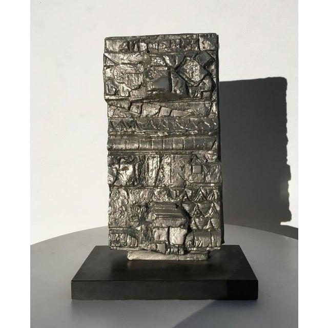 Edmondo Cirillo, Italian Abstract Sculpture, 1985, Bronze For Sale - Image 4 of 18