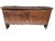 Brown Vintage Oak Chest with Arches and Line Decoration, 1920s For Sale - Image 8 of 8