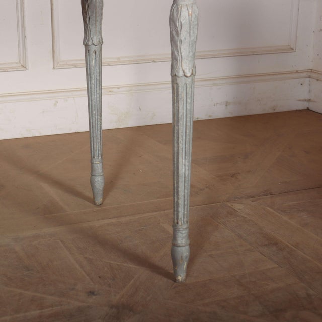 Swedish Painted Writing Table, 1890s For Sale - Image 6 of 13