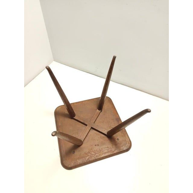 Vintage Italian Oak Coffee Table by Paolo Buffa, 1940s For Sale - Image 11 of 13