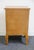 Vintage Antique Solid Maple French Provincial Rococo Revival 19" Cabinet Nightstand For Sale - Image 12 of 13