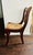 Vintage Tell City Mahogany Harp Back Rush Seat Chair For Sale - Image 4 of 12