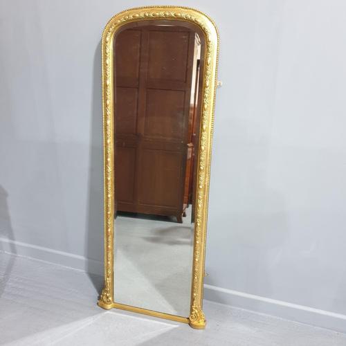 English Gilt Pier Mirror For Sale - Image 9 of 9