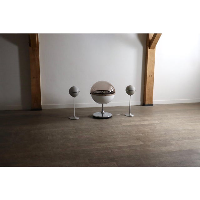 1960s Vintage Vision 2000 Hifi Stereo System with Grundig Audiorama Speakers by Thilo Oerke for Rosita, Germany, 1965, Set of 3 For Sale - Image 5 of 12