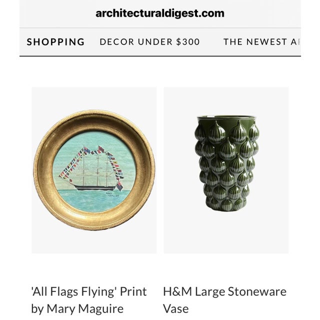 Contemporary Mary Maguire Original Ship Sailboat Print “All Flags Flying”, Framed For Sale - Image 12 of 12