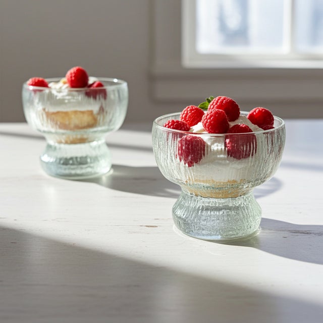 Footed Dessert Bowls by Timo Sarpaneva for Iittala, 1960s, Set of 5 For Sale - Image 8 of 8