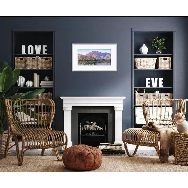 Morning Light Over Diablo, Modern Oil Painting - Unframed For Sale - Image 4 of 8