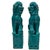 This magnificent pair of Chinese Green Glazed Ceramic Lion Statuary are hand made and hand carved in Museum quality....
