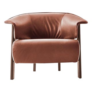 Back-Wing Armchair in Wood, Foam, and Leather by Patricia Urquiola for Cassina For Sale