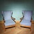 Mid‑Century Moden Italian Wingback Lounge Chairs, 1950s, Set of 2 For Sale - Image 6 of 8