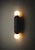 Navazi Medium Wall Lamp in Scorched Coal Ceramic and Glass by Svitanok For Sale - Image 17 of 18