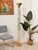George Kovacs Vintage Geurge Kovacs Brass Glass and Lucite Floor Lamp For Sale - Image 4 of 6