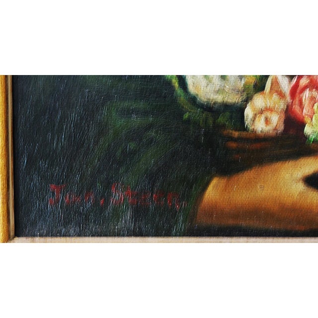 1970s Modern Day 17c. Style Portrait For Sale - Image 5 of 6