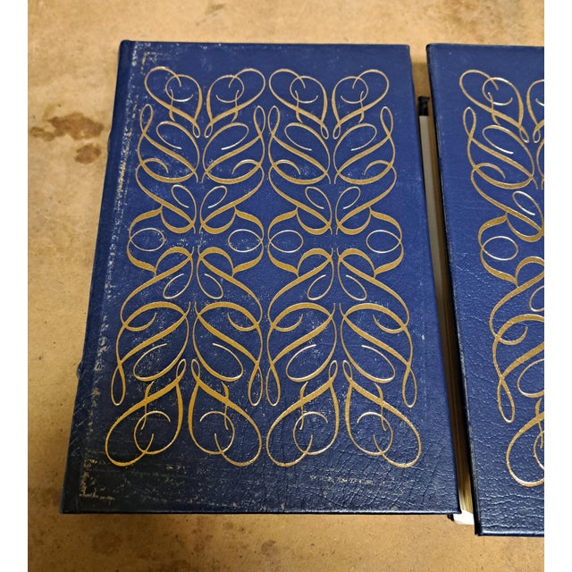 Easton Press Library of the Presidents Set of 9 Leather Books For Sale - Image 15 of 17