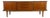 Vintage Teak Sideboard with Rounded Edges and Retracting Doors For Sale