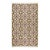 Part & Parcel Goods Wool Star Rug, 10' x 14', Celadon, Chocolate, Sage and Eggshell For Sale