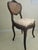 1900 - 1909 Antique Set of 2 French Accent Petite Chairs For Sale - Image 5 of 10