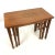 Teak Tables from OPAL-Möbel, Germany, 1960s, Set of 3 For Sale - Image 4 of 13