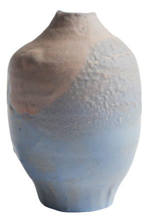 Blue Pink Mini Vase by Anja Marschal