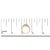 Metal 14K Yellow Gold Plated .925 Sterling Silver 1/10 Cttw Round-Cut Diamond Composite Halo Engagement Ring (I-J Color, I3 Clarity)- Size 8 For Sale - Image 7 of 7