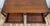 19th C English Regency Carved Brass Inlaid Rosewood Drop Leaf Sofa Table Desk For Sale - Image 14 of 18