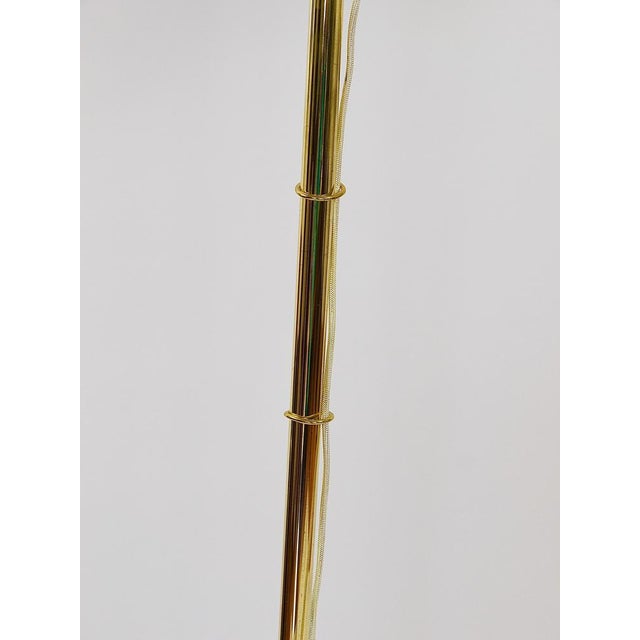 Vintage Adjustable Dornstab Brass Floor Lamp by Rupert Nikoll, 1950s For Sale - Image 12 of 18