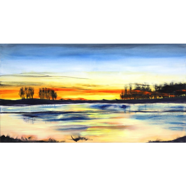 "Shoreline Iii" Original Artwork by Bettina Mauel For Sale - Image 10 of 10