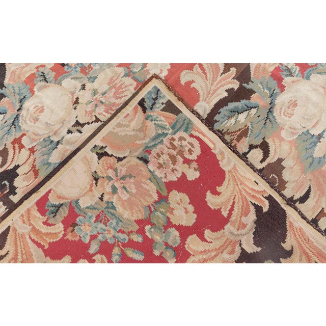 Antique Bessarabian Kilim Rug For Sale - Image 10 of 10