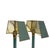 Brass and Green-Painted Metal Table Lamps by Kullmann, 1970, Set of 2 For Sale - Image 10 of 14