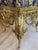 1930s Italian Rococo Style Giltwood Chair with Rich Blue Damask Upholstery For Sale - Image 15 of 18