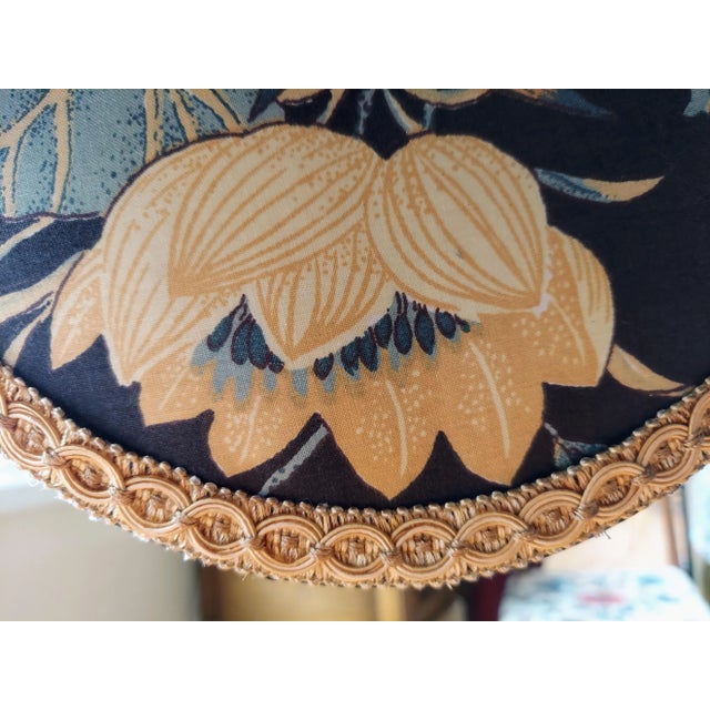 Art Nouveau Leather Topped Bench With Button Detail For Sale - Image 10 of 12