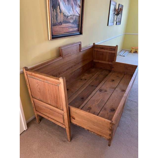 Gustavian (Swedish) Antique Swedish Bench / Day Bed For Sale - Image 3 of 6