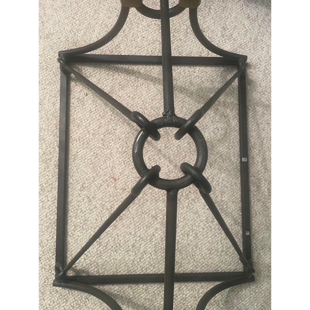 1980s 5-Piece Giacometti Style Brutalist Iron Table Suite - Set of 5 For Sale - Image 11 of 18