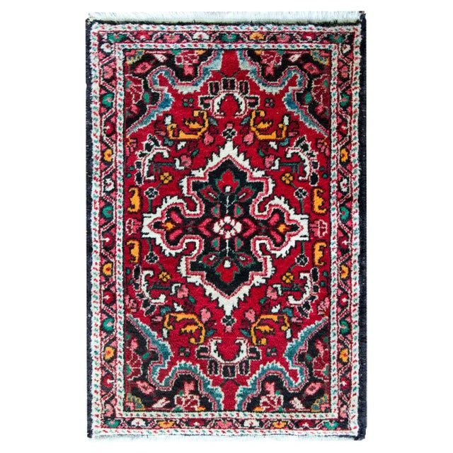 Early 20th Century Persian Hamadan Rug For Sale - Image 12 of 12
