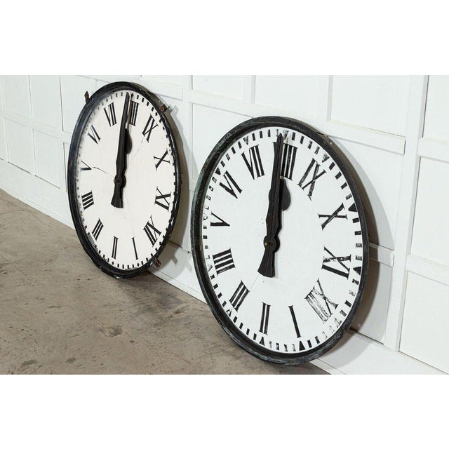 Late 19th Century English Bronze Tower Clock, 1880 For Sale - Image 5 of 14