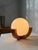 Vintage Ball Desk Lamp with Pine Stand, 1980s For Sale - Image 10 of 18