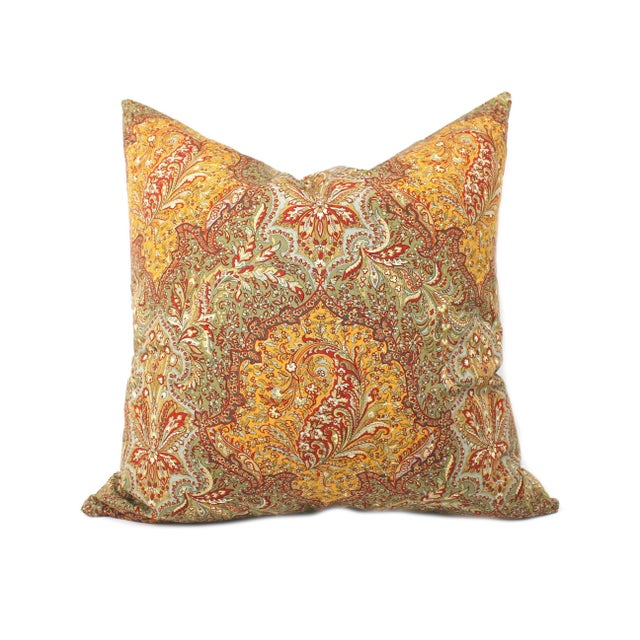 Italian Paisley Pillow Chairish