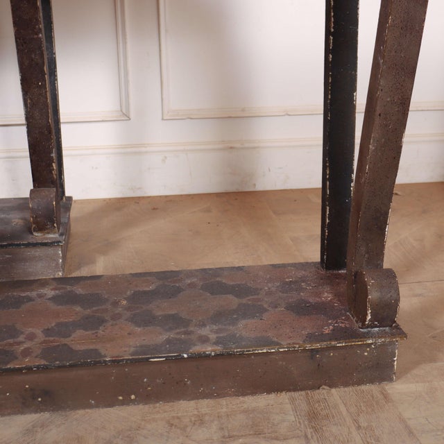 Spanish Painted Console Tables, 1890s, Set of 2 For Sale - Image 3 of 10
