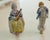 1920s Antique Porcelain Couple Musicians Figurines Lamp Finials - a Pair For Sale - Image 5 of 5