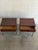 In Style of Nipu Mobelfabrik Rosewood 1-Drawer Nightstands Set of 2 Danish Mid-Century Modern 1970s For Sale - Image 4 of 11