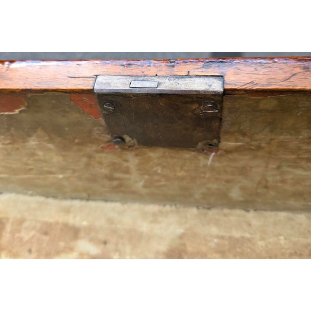 Brown Antique 19th Century English Mahogany Chest of Drawers For Sale - Image 8 of 8