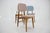 1960s Oak Dining Chairs in Boucle, Former Czechoslovakia, 1960s, Set of 3 For Sale - Image 5 of 18