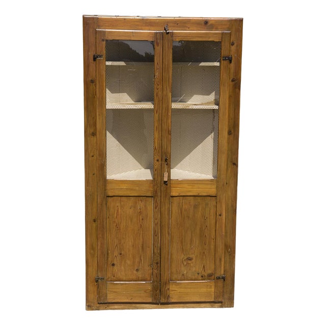 Fir 2-Door Cupoard, 1900s For Sale
