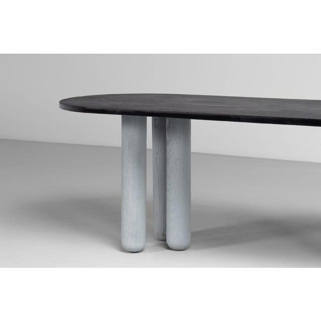 Postmodern Dining Table by Giulio Lazzotti for Mageia, Italy, 1980s For Sale - Image 9 of 18