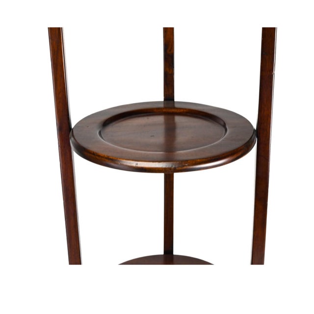 Vintage Edwardian Three-Tired Muffin Stand For Sale - Image 4 of 6